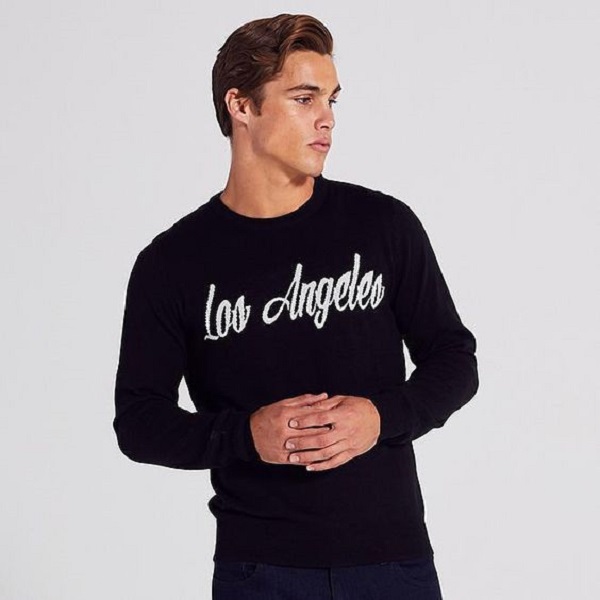 Fold long sleeve shirt