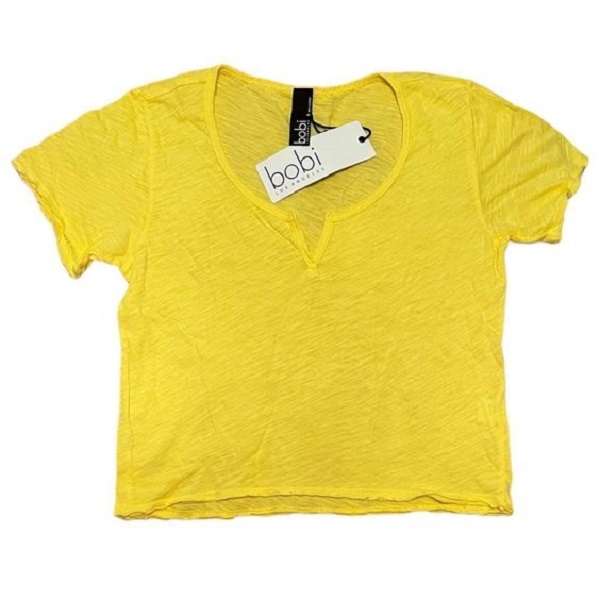 Whiten yellow t-shirts.