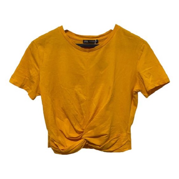 Whiten yellow t-shirts.