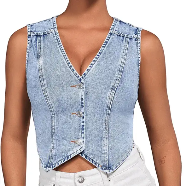 denim vests for women