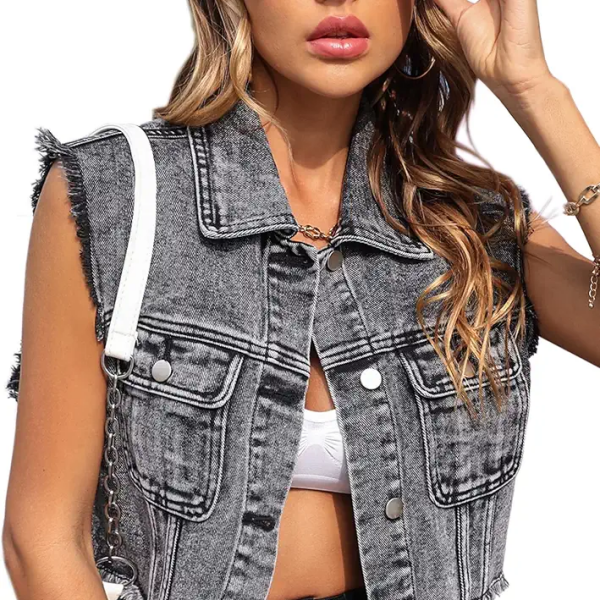 denim vests for women